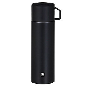 ZWILLING THERMO (39500-514-0) Termo ąsotis su puodeliu 1 litras nerūdijančio plieno juoda