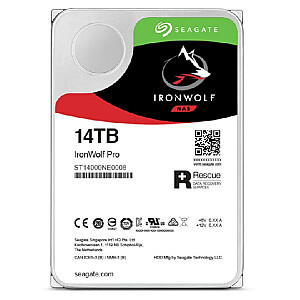 Seagate IronWolf Pro ST14000NT001 3,5" vidinis kietasis diskas 14000 GB