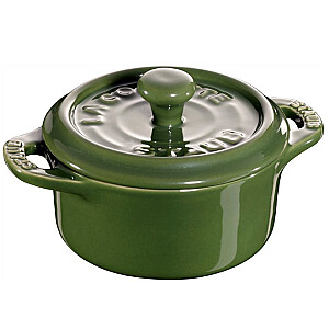 Круглая мини-кокотница STAUB 40510-787-0 - зеленая 200 мл