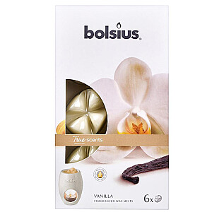 Aromatinis vaškas Bolsius vanilė 6 vnt. 647294