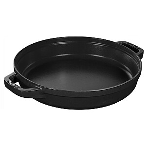 Набор из 2 чугунных посуды с крышкой STAUB 40508-383-0 - черная 24 см