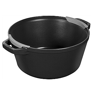 Набор из 2 чугунных посуды с крышкой STAUB 40508-383-0 - черная 24 см