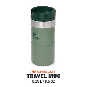 Terminis puodelis The NeverLeak Travel Mug 0,25L žalias
