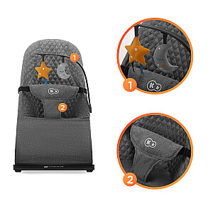 KINDERKRAFT гюльтукас MIMI, серый, KBMIMI00GRY0000