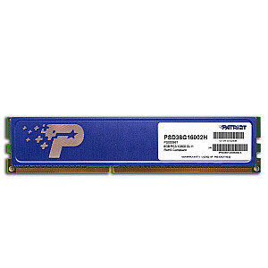 Atmintis Patriot DDR3 8 GB PC3-12800 (1600 MHz) DIMM 2 x 4 GB 1500 MHz