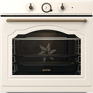 Gorenje Oven BOS67371CLI 77 L, Built in, EcoClean, Mechanical, Steam function, Height 59.5 cm, Width 59.5 cm, Beige