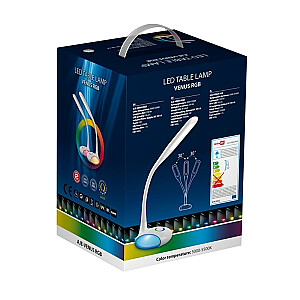 Activejet VENUS LED stalinė lempa su RGB lizdu