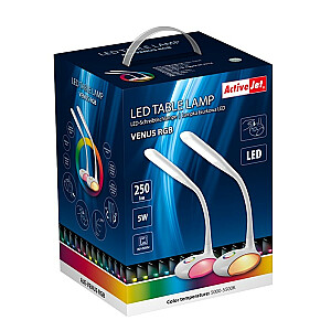 Activejet VENUS LED stalinė lempa su RGB lizdu
