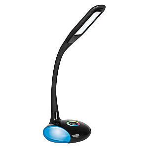 Activejet VENUS BLACK LED stalinis šviestuvas su RGB pagrindu