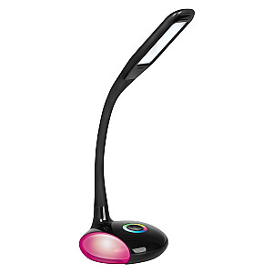 Activejet VENUS BLACK LED stalinis šviestuvas su RGB pagrindu