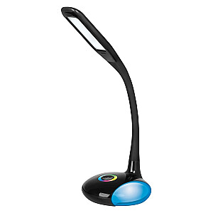 Activejet VENUS BLACK LED stalinis šviestuvas su RGB pagrindu