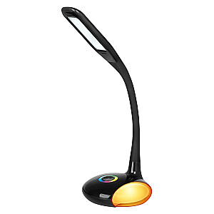 Activejet VENUS BLACK LED stalinis šviestuvas su RGB pagrindu