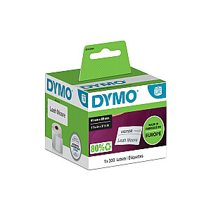 Этикетки для бейджей DYMO - 41 x 89 мм - S0722560