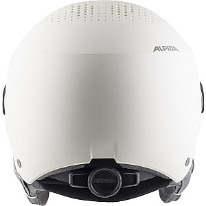 ЗИМНИЙ ШЛЕМ ALPINA ARBER VISOR Q-LITE БЕЛЫЙ МАТОВЫЙ 54-58