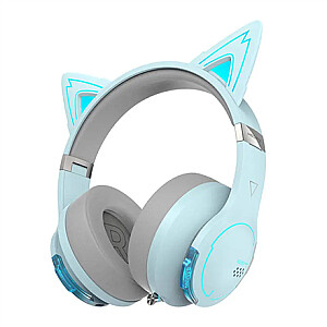 Edifier Gaming Headphone G5BT Wireless, Over-Ear, Built-in microphone, Sky Blue (Cat version), Noice canceling