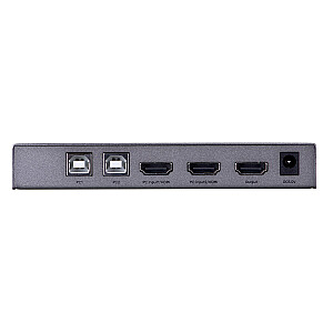 UNITEK KVM SWITCH 2 IN, 1OUT, 4K HDMI 2.0 + USB
