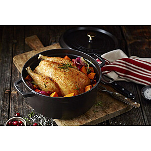 ZWILLING STAUB LA COCOTTE 5,25 l Apvalus ketaus kepimo indas