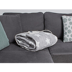 ЭЛЕКТРООДЕЯЛО NOVEEN EB651 GREY STAR SUPER SOFT 180X130CM