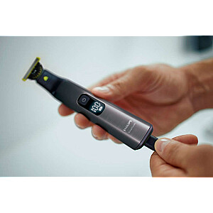 Philips OneBlade Pro folijos skustuvas Trimmer Chrome