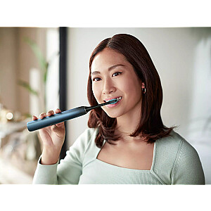 Philips Sonicare DiamondClean elektrinis dantų šepetėlis HX9911/88 suaugusiųjų Sonic dantų šepetėlis juodas, mėlynas