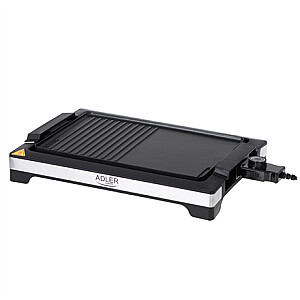 Adler Table Grill AD 6614 3000 W, Black