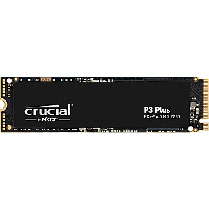 „Dysk Crucial P3 Plus“ 4TB M.2 2280 PCI-E x4 Gen4 NVMe SSD (CT4000P3PSSD8)