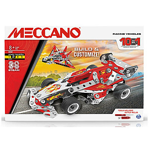 Конструктор MECCANO 10in1 Racing Vehicles, 225d., 6060104