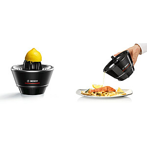 Bosch Citrus Press MCP72GPB plastikas, nerūdijančio plieno juodas, skaidrus