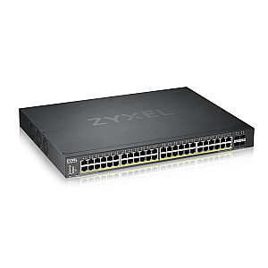 Zyxel XGS1930-52HP valdomas L3 Gigabit Ethernet (10/100/1000) Maitinimas per Ethernet (PoE), черный