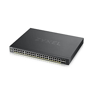 Zyxel XGS1930-52HP valdomas L3 Gigabit Ethernet (10/100/1000) Maitinimas per Ethernet (PoE), черный