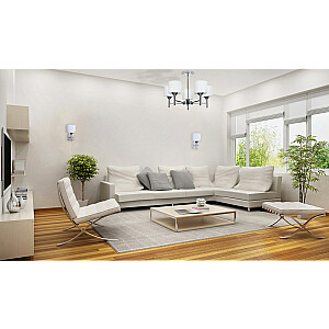 Chandelier Activejet Classic pakabinamas lubinis šviestuvas MIRA chromo trigubas 3xE27 svetainei