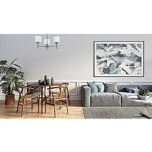 Chandelier Activejet Classic pakabinamas lubinis šviestuvas MIRA chromo trigubas 3xE27 svetainei