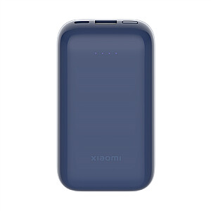 Xiaomi Power Bank Pocket Edition Pro 10000 mAh, mėlyna, 33 W
