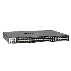 Netgear M4300-24X24F Tvarkomas L2/L3/L4 10G Ethernet (100/1000/10000) 1U juodas