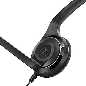 Sennheiser PC 7 USB Headset Wired Headband Office/Call Center USB Type-A Black