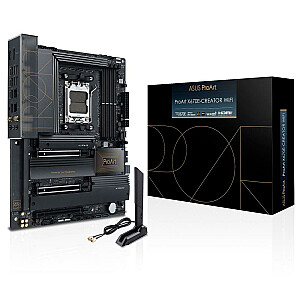 Материнская плата ASUS AMD X670 SAM5 Память ATX DDR5 Слотов памяти 4 2xPCI-Express 5.0 16x 4xM.2 1xHDMI 1xDisplayPort 7xUSB 3.2 1xUSB-C 2xUSB4 2xRJ45 3xAudio порт PROARTX670E-CREATORWIFI