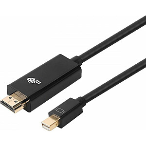 Kabelis TB Print DisplayPort Mini – HDMI 1,8 m, juodas (1_769347)