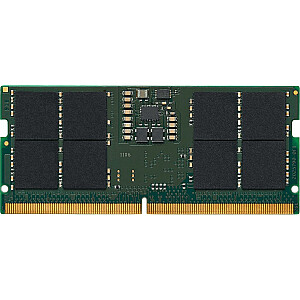 Kingston nešiojamojo kompiuterio atmintis SODIMM DDR5 16GB 4800MHz CL40 (KCP548SS8-16)