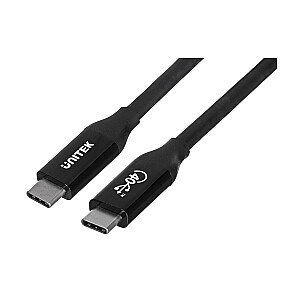 UNITEK C14100BK-0.8M USB-кабель C Черный