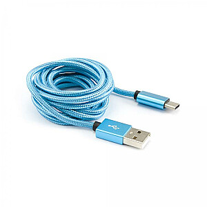 Sbox USB->Type C M/M 1.5м CTYPE-1.5BL синий