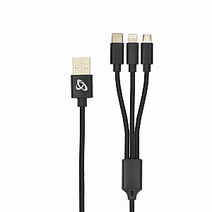Sbox USB 2.0 8-pin/Type-C/Micro USB только для зарядки 2.4A 1M BULK