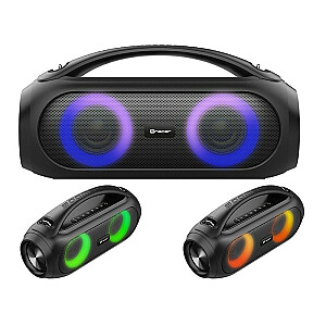 Tracer TRAGLO46920 Furio TWS nešiojamasis Bluetooth garsiakalbis 40W nešiojamas stereo garsiakalbis juodas