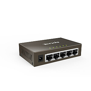 Tinklo jungiklis Tenda TEG1005D Gigabit Ethernet (10/100/1000) Pilka