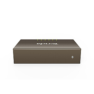 Tinklo jungiklis Tenda TEG1005D Gigabit Ethernet (10/100/1000) Pilka