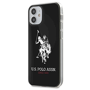 JAV Polo USHCP12STPUHRBK didelis arklio dėklas, skirtas Apple iPhone 12 Mini Black