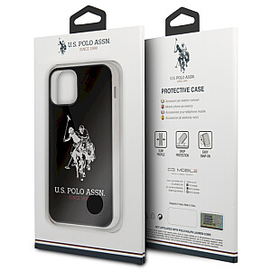 U.S. Polo USHCP12STPUHRBK Big Horse Cover Чехол для Apple iPhone 12 Mini Черный