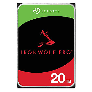 Seagate IronWolf Pro ST20000NT001 3,5 colio vidinis kietasis diskas 20 000 GB