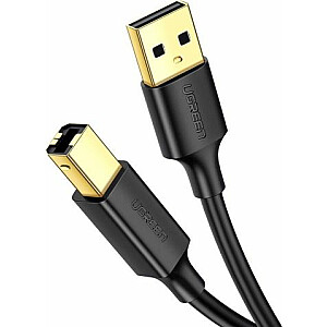 USB-кабель Ugreen USB-A - USB-B 1,5 м Черный (10350)