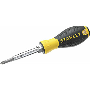 Шестигранная отвертка Stanley + 6 бит (68-012)