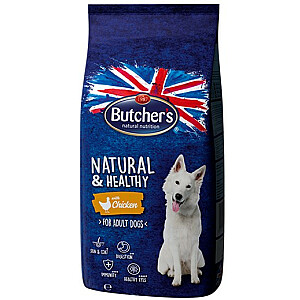 Sausas šunų maistas Butcher's Pet Care 5011792002061 15 kg suaugusių vištų